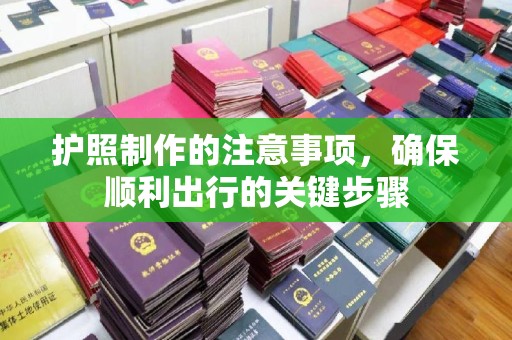 巩义护照制作的注意事项，确保顺利出行的关键步骤
