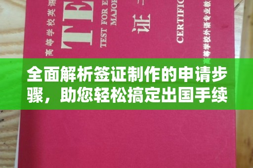 巩义全面解析签证制作的申请步骤，助您轻松搞定出国手续